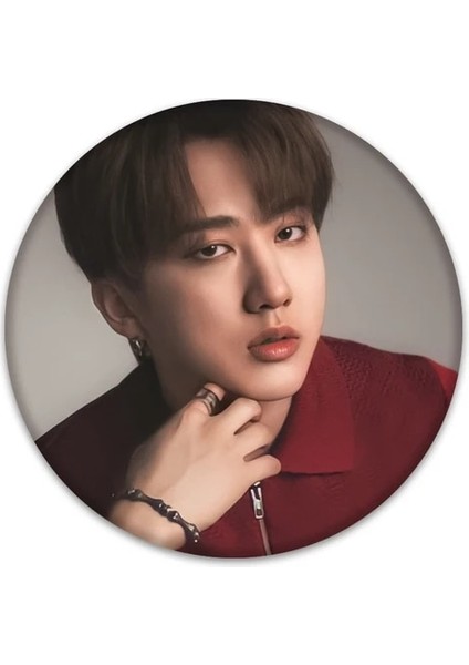 HZ080 Changbin Kpop Kaçak Çocuklar Cancam Straykids Yeni Albüm Rozeti Bangchan Felix Broş Hyunjin Pin Koleksiyonu Rozeti Sırt Çantası Giysileri Için (Yurt Dışından)