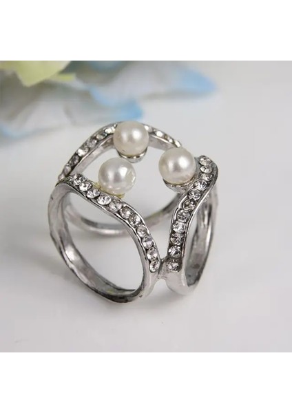 Q Yeni Taklidi Eşarp Tokaları Kadınlar Için Kristal Çapraz Şerit Ipek Eşarp Çiçek Broş Toka Halka Klipsi Takı Hediye (Yurt Dışından)