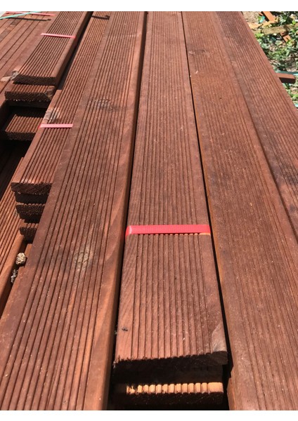 Ahşap Dek Kahverengi Emprenyeli 225 cm 10 Adet
