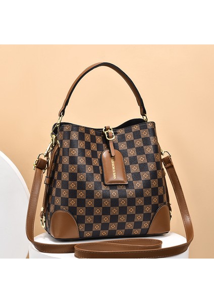 Retro Dikişli Kontrast Renkli Baskı Tek Omuz Çapraz Kovalı Çanta (Yurt Dışından) fiyatları