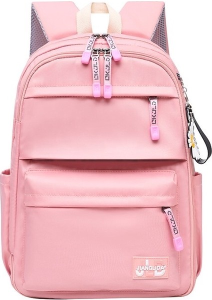 Okul Sırt Çantası Bayanlar Üniversite Öğrencileri Moda Okul Çantası Ortaokul Öğrencileri Ortaokul Öğrencileri Büyük Kapasiteli Çift Omuz Çantası (Yurt Dışından)