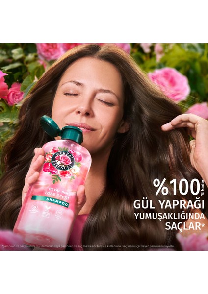 Herbal Essences Herbal Es Gül Kokulu Bakım Krem 250 ml +MASK300ML+ŞAMP350ML