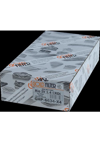 Rio Iv (Fb, Sc, Yb), Kıa Stonıc (2017 &gt;…) Hava Filtre fiyatları