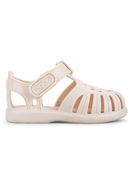 Tobby Solid Çocuk Bej Sandalet