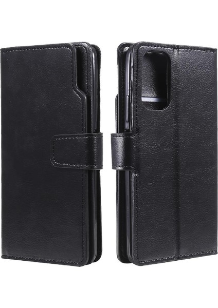 Xiaomi Redmi Için Not 10 Pro Max Kickstand Pu Deri Manyetik 9 Kart (Yurt Dışından)
