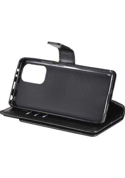 Xiaomi Redmi Için Not 10 Pro Max Kickstand Pu Deri Manyetik 9 Kart (Yurt Dışından)