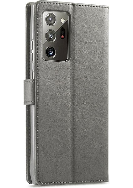 Samsung Galaxy Not 20 Için Kılıf Ultra Kart Yuvaları Cüzdan Buzağı Doku Flip (Yurt Dışından)
