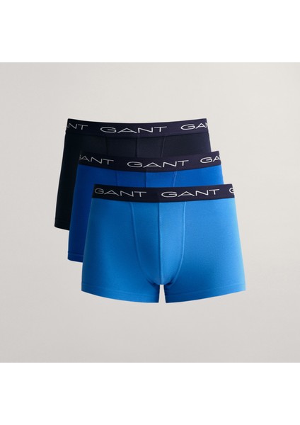 Erkek Mavi Trunk Boxer