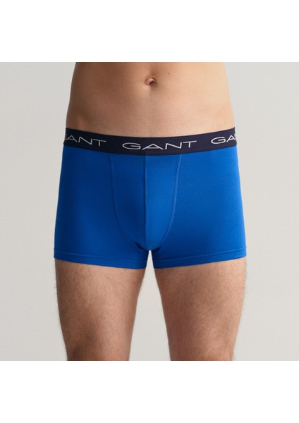 Erkek Mavi Trunk Boxer