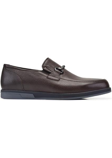 Kahverengi Günlük Loafer Erkek Ayakkabı -46332-