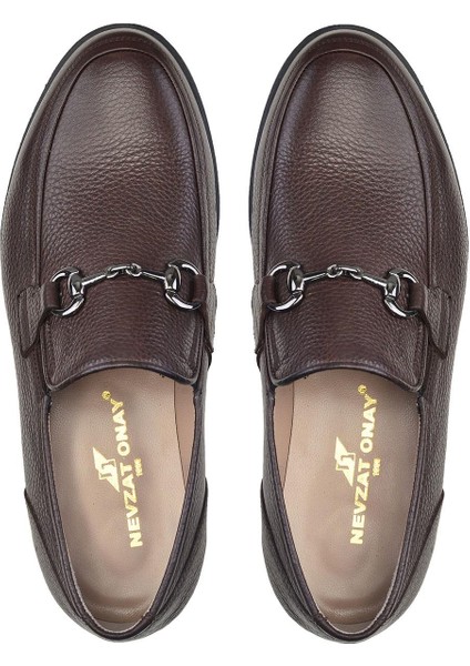 Kahverengi Günlük Loafer Erkek Ayakkabı -46332- modelleri
