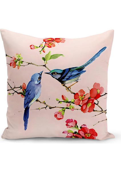 Flower/vintage Serisi Çift Tarafı Dijital Baskılı 8'li Kırlent Kılıfı Seti (Cushion Cover Set) modelleri