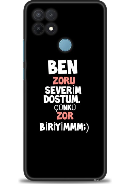 Oppo A15S Uyumlu Baskılı Kılıf - Hd Baskılı Desenli Kılıf (Kapak) - Tasarım Kodu 203