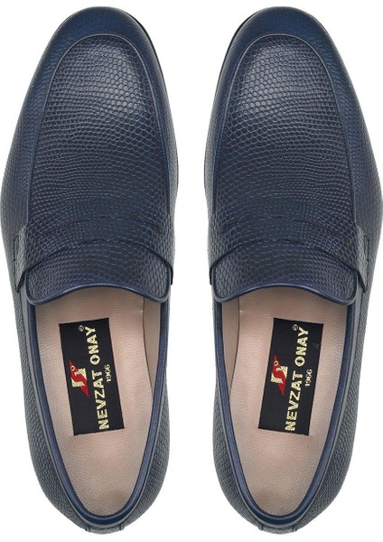 Lacivert Günlük Loafer Erkek Ayakkabı -90942- modelleri