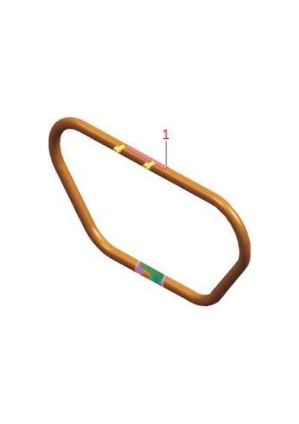 Discover 125ST Ön Koruma Demiri Orjinal