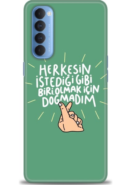 Oppo Reno 4 Pro Uyumlu Baskılı Kılıf - Hd Baskılı Desenli Kılıf (Kapak) - Tasarım Kodu 1079
