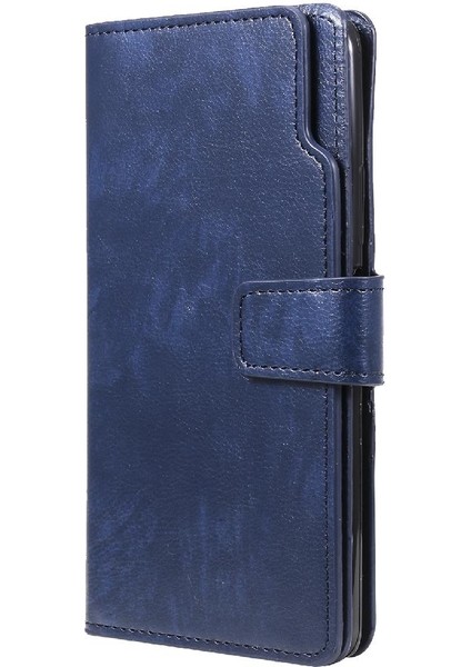 Xiaomi Redmi Için Not 10 Pro Max Kickstand Pu Deri Manyetik 9 Kart (Yurt Dışından)