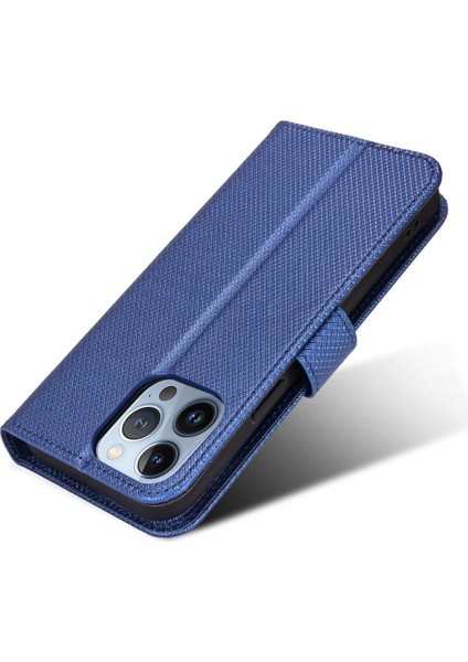 IPhone 13 Için Kılıf Pro Manyetik Cüzdan Kart Tutucu Kapak Kickstand (Yurt Dışından)