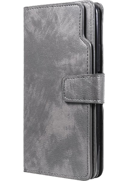 Xiaomi Redmi Için Not 10 Pro Max Kickstand Pu Deri Manyetik 9 Kart (Yurt Dışından)