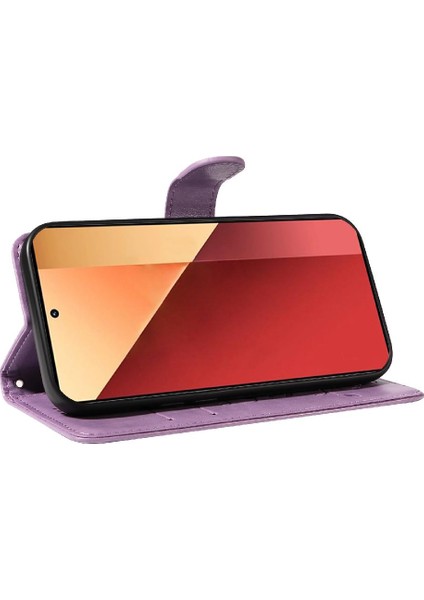 Xiaomi Redmi Not Için Kılıf 13 Pro 4g ve Kart Yuvası ile El Kayışı Yüksek (Yurt Dışından)