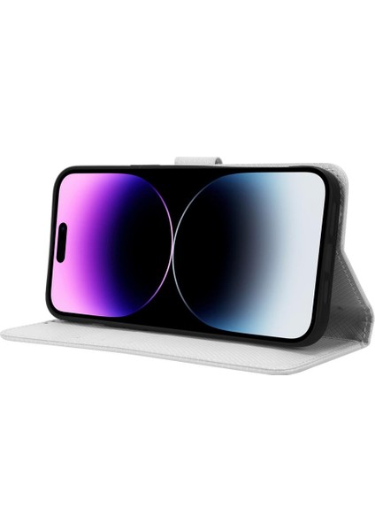 IPhone 15 Için Kılıf Pro Manyetik Cüzdan Kapak Kart Tutucu Kickstand (Yurt Dışından)