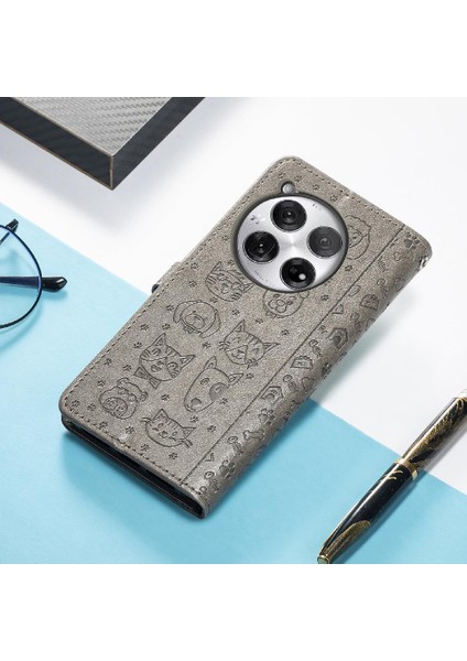 Oneplus 12 Için Kılıf Kapak Kapak Kılıf Kısa Kayış Darbeye (Yurt Dışından)