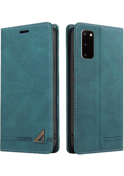 Samsung Galaxy S20 Kickstand Iki Kart Yuvaları Premium Deri Kılıf (Yurt Dışından) modelleri