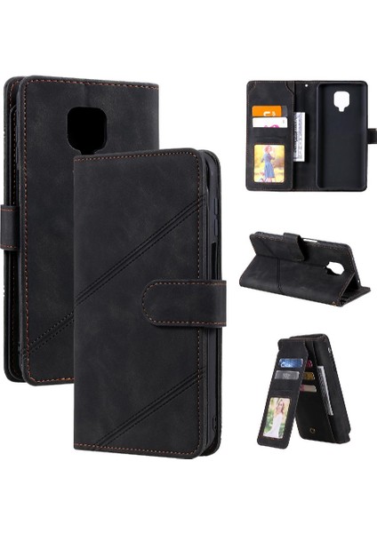 Xiaomi Redmi Için Not 9 Pro Max Kart Tutucu Kickstand Manyetik Pu (Yurt Dışından)