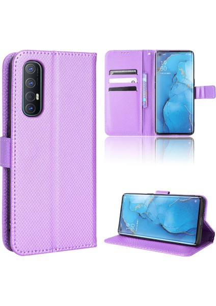 Oppo Oppo 3 Pro Için Kickstand Kapak Manyetik Cüzdan Kart Tutucu (Yurt Dışından)