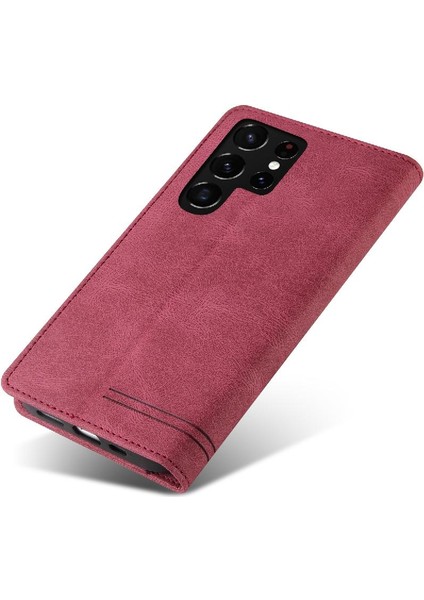 Samsung Galaxy S22 Ultra Premium Deri Kickstand Premium Iki (Yurt Dışından) indirimleri