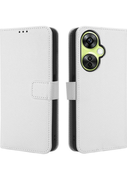Oneplus Nord Ce 3 Lite 5g Kart Tutucu Manyetik Cüzdan Kickstand Için Kılıf (Yurt Dışından)