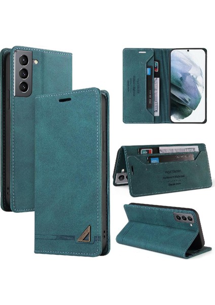 Samsung Galaxy S21 Premium Deri Premium Deri Kickstand Için Kılıf (Yurt Dışından) modelleri