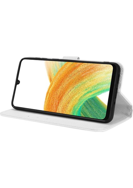 YH Market Samsung Galaxy A23 5g Için Kılıf Kapak Manyetik Cüzdan Kart Tutucu Kickstand (Yurt Dışından)