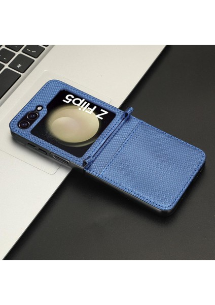 Samsung Galaxy Z Flip 5 Için Kickstand Kart Tutucu Manyetik Cüzdan (Yurt Dışından)