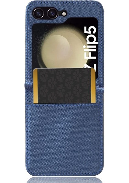 Samsung Galaxy Z Flip 5 Için Kickstand Kart Tutucu Manyetik Cüzdan (Yurt Dışından)