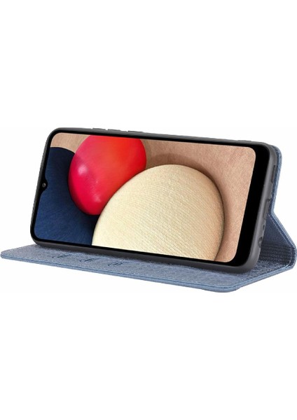 Samsung Galaxy A02S Kredi Kartı Tutucu Pu Deri Kapak Flip Book Için Kılıf (Yurt Dışından) fırsatları