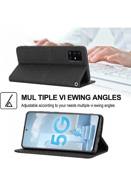 Samsung Galaxy A51 El Cüzdan Pu Deri Kapak Kredi Kartı Flip Case (Yurt Dışından) fırsatları