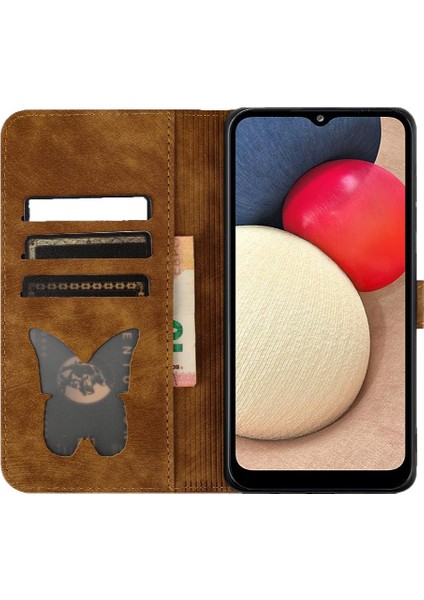 Samsung Galaxy A12 5g Kart Cep Cüzdan Kılıf Kabartmalı Kedi (Yurt Dışından) indirimleri