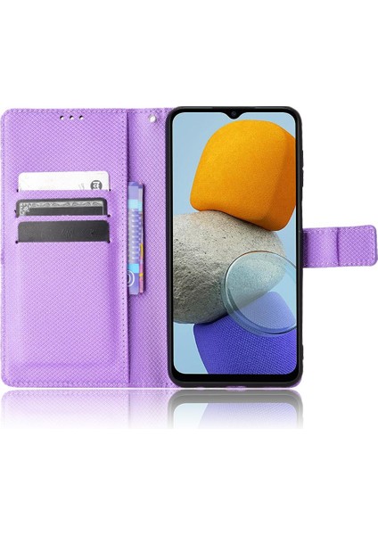 YH Market Samsung Galaxy M23 5g Manyetik Cüzdan Kapak Kart Tutucu Kickstand (Yurt Dışından)