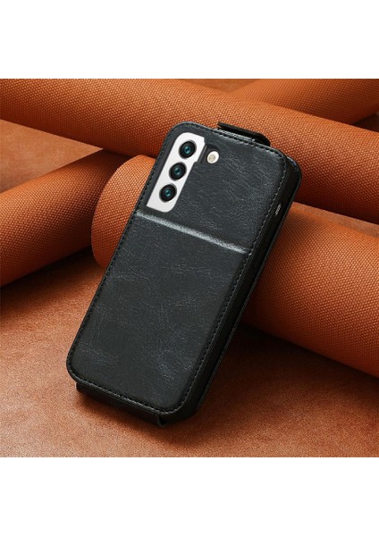 Samsung Galaxy S22 Artı Moda Tasarım Deri Kılıf Kapak Çevirin (Yurt Dışından) indirimleri
