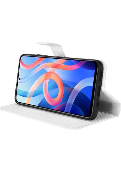 Xiaomi Poco M4 Pro Manyetik Cüzdan Kart Tutucu Kapak Kickstand (Yurt Dışından) indirimleri