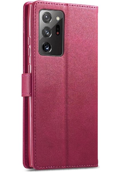 Samsung Galaxy Not 20 Için Kılıf Ultra Kart Yuvaları Cüzdan Buzağı Doku Flip (Yurt Dışından)