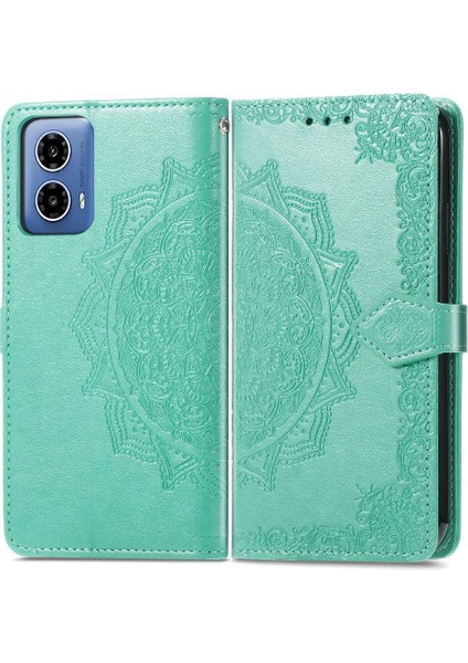 Motorola Moto G34 Zarif Desen Darbeye Dayanıklı Basit Iş Için Kılıf (Yurt Dışından)
