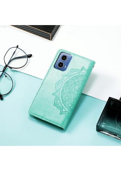 Motorola Moto G34 Zarif Desen Darbeye Dayanıklı Basit Iş Için Kılıf (Yurt Dışından)