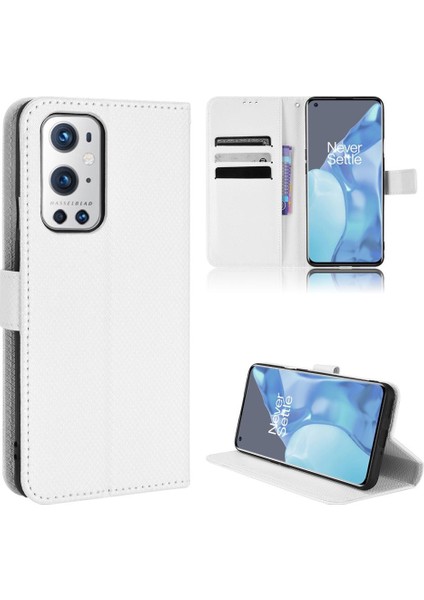Oneplus 9 Için Kılıf Pro Kart Tutucu Manyetik Cüzdan Kickstand Kapak (Yurt Dışından)