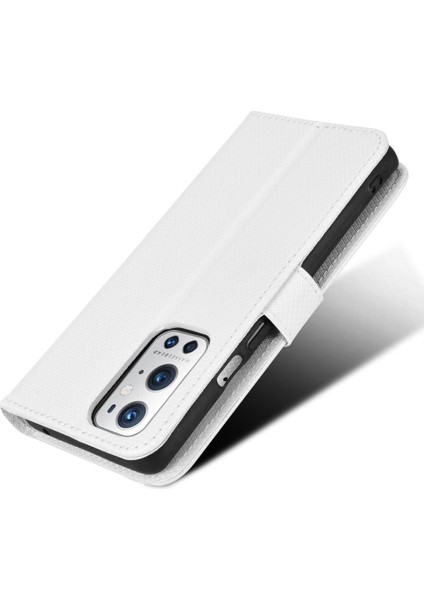 Oneplus 9 Için Kılıf Pro Kart Tutucu Manyetik Cüzdan Kickstand Kapak (Yurt Dışından)