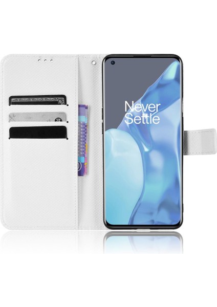 Oneplus 9 Için Kılıf Pro Kart Tutucu Manyetik Cüzdan Kickstand Kapak (Yurt Dışından)