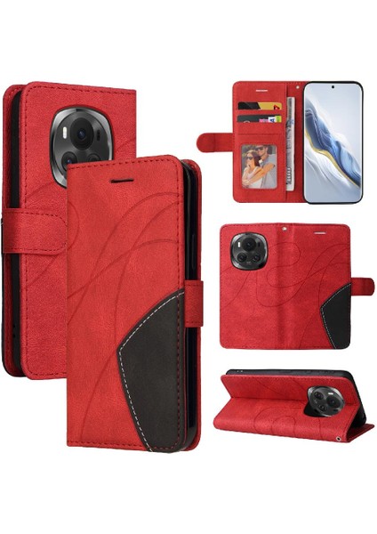 Kart Yuvası Standı ile Onur Sihirli 6 Için Flip Case Pu Deri Flip Folio (Yurt Dışından)