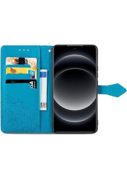 Xiaomi 14 Için Kılıf Ultra Kapak Kapak Basit Iş Deri Kılıf Desen (Yurt Dışından)