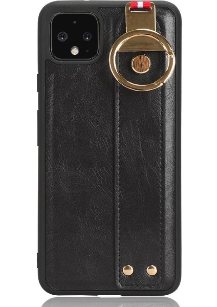 Google Pixel 4 Uyumluluk Premium Pu Deri Kolaylık Bilek Için Kılıf (Yurt Dışından)